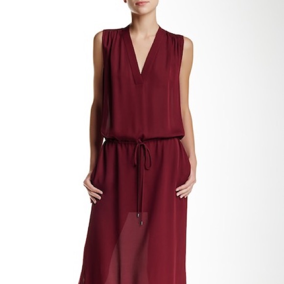 Vince Dresses & Skirts - Long  Burgundy  Dress